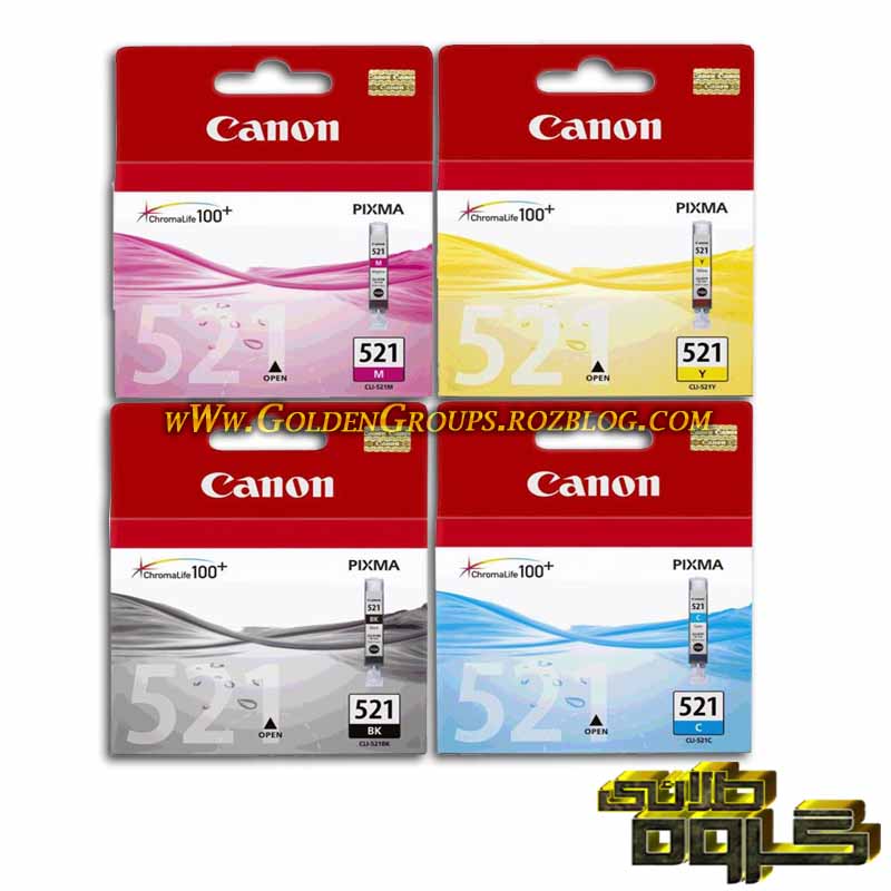 کارتریج جوهرافشان 521 کانن - Canon inkjet cartridges 521